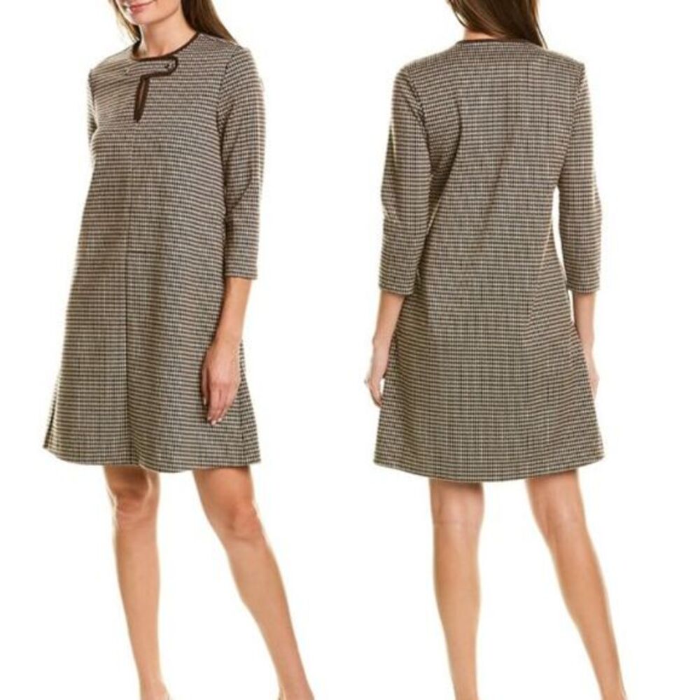 Women's J.Mclaughlin Houndstooth Penelope Dress Size M